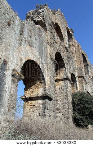 Wall Of Aquaduct
