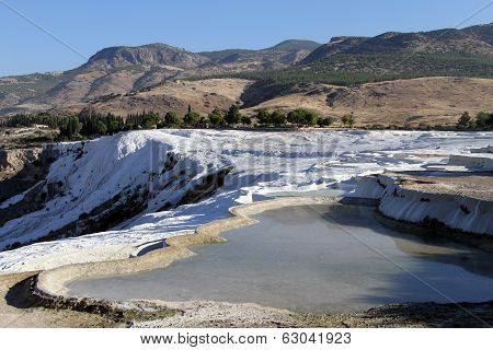 Water and Travertine