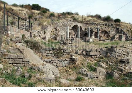 Ruins Of Pergam