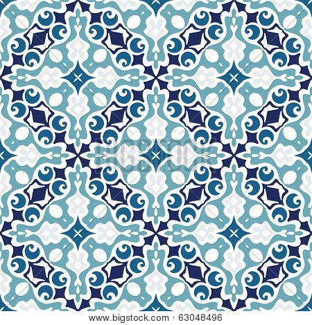 Moasic tiled oriental vector