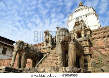 Stone Elephants