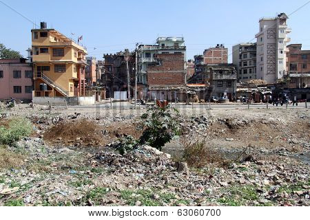 Garbage And Houses