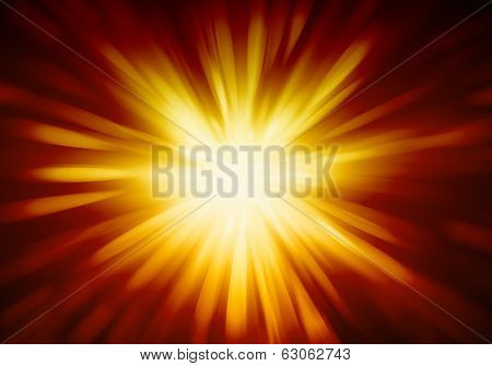 Abstract background image with flash of light