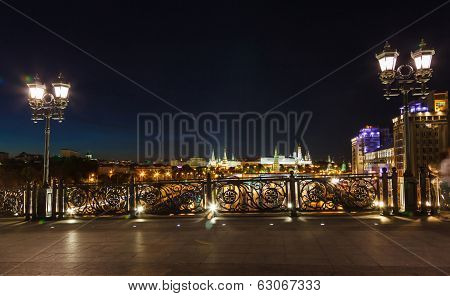 lanterns on the Patriarshy bridge