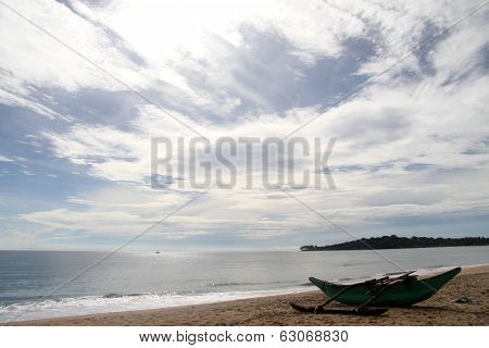Clouds And Beach