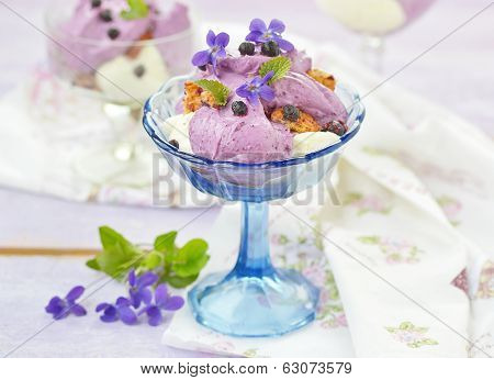 .blueberry And Cottage Cheese Dessert