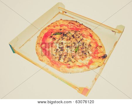 Retro Look Pizza Picture