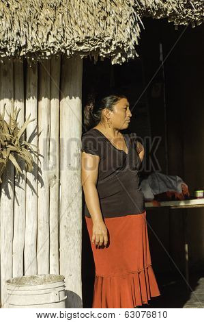 Maya Woman Portrait
