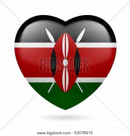 Heart icon of Kenya