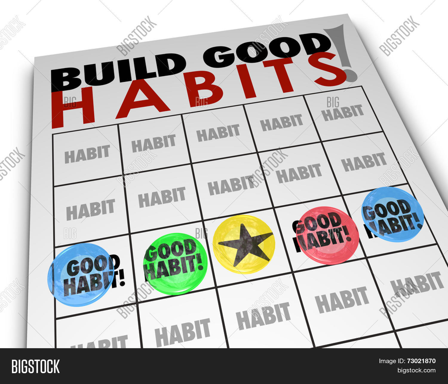 Build Good Habits Image & Photo (Free Trial) | Bigstock