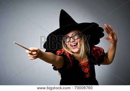 Witch doing her dirty tricks 