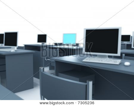 コンピューター室。