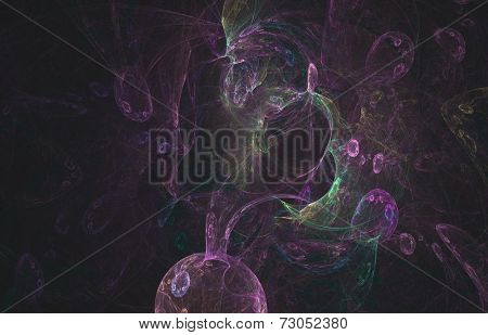 Nebular clouds in furthest universe