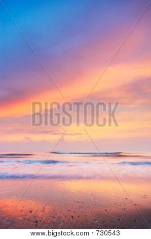 Sunset maisema