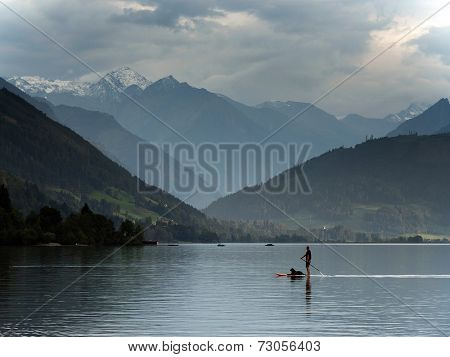 Zeller Lake, Zell am See, Austria, Europe