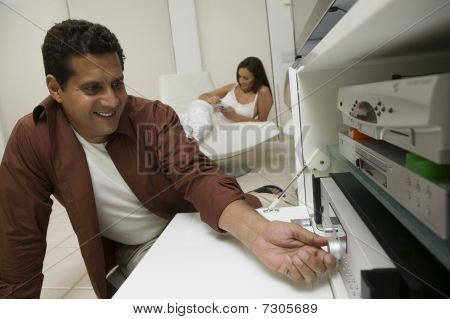 Man met Stereo
