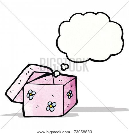 cartoon empty box
