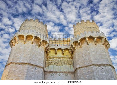 towers of a castle