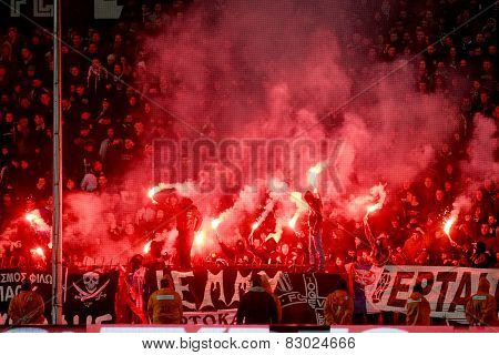 Paok Vs Olympiacos Greek Superleague