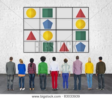Sudoku Puzzle Problem Solving Leisure Games Concept
