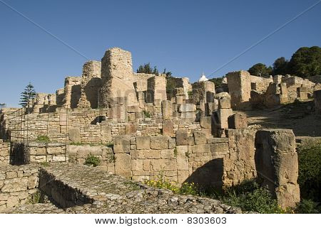 The Ruins Of Carthago, Tunisia