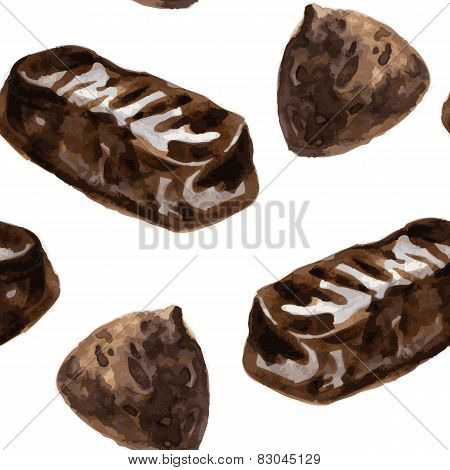 seamless pattern with chocolates