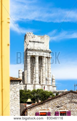 Triumphal Arch, La Turbie, Provence, France