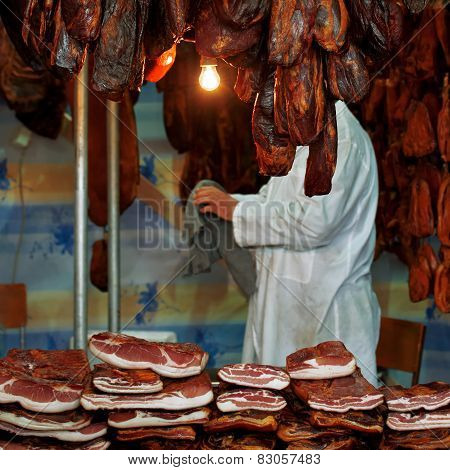 Butcher And Cured Bacon Stack