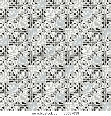 lace seamless graphic pattern in white and gray tones