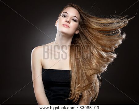 Beautiful Woman With Long Hair
