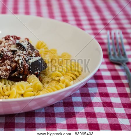 Pasta Alla Norma Dish