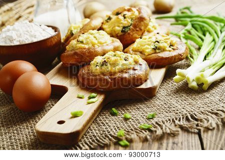Shangi- Patties With Potatoes And Green Onion