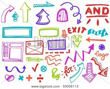 Vector elements set