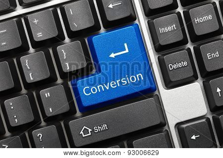 Conceptual Keyboard - Conversion (blue Key)