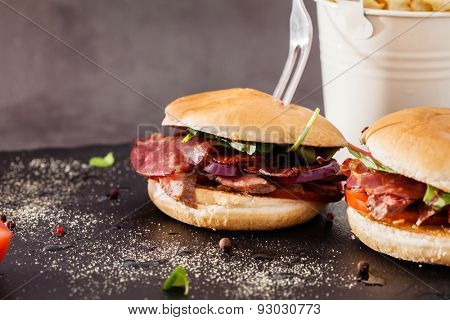 Delicious burger