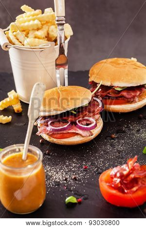 Delicious burger