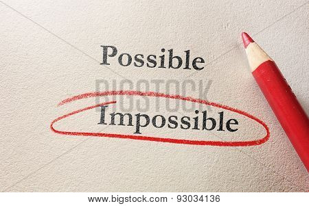 Impossible Red Circle