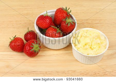Strawberries And Cream