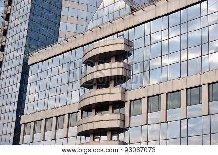 Moscow. Russia - May 23.2015. The Moscow International Business Center. Mibc Is One Of  Largest Cons