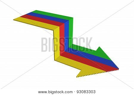 3d arrows
