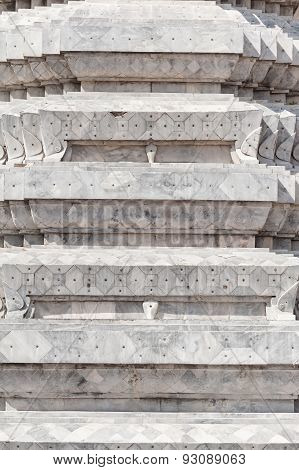 White pagoda in Thailand