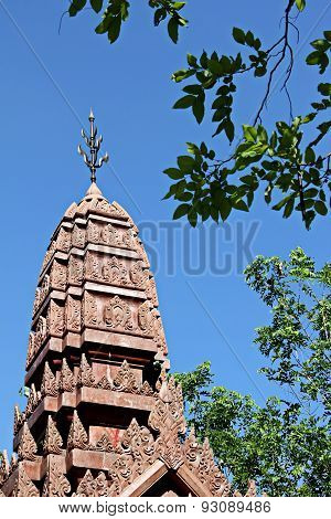 The City Pillar Shrine Roof At Kamphaeng Phet