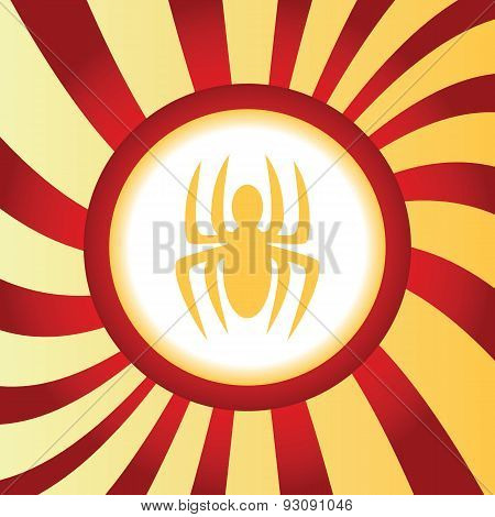 Spider abstract icon