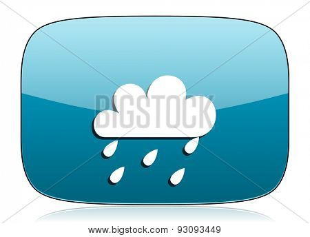 rain icon waether forecast sign 