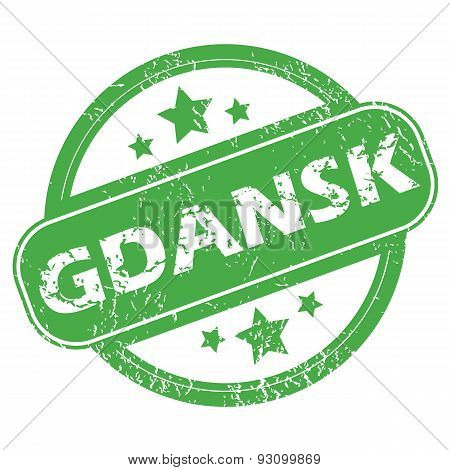 Gdansk green stamp