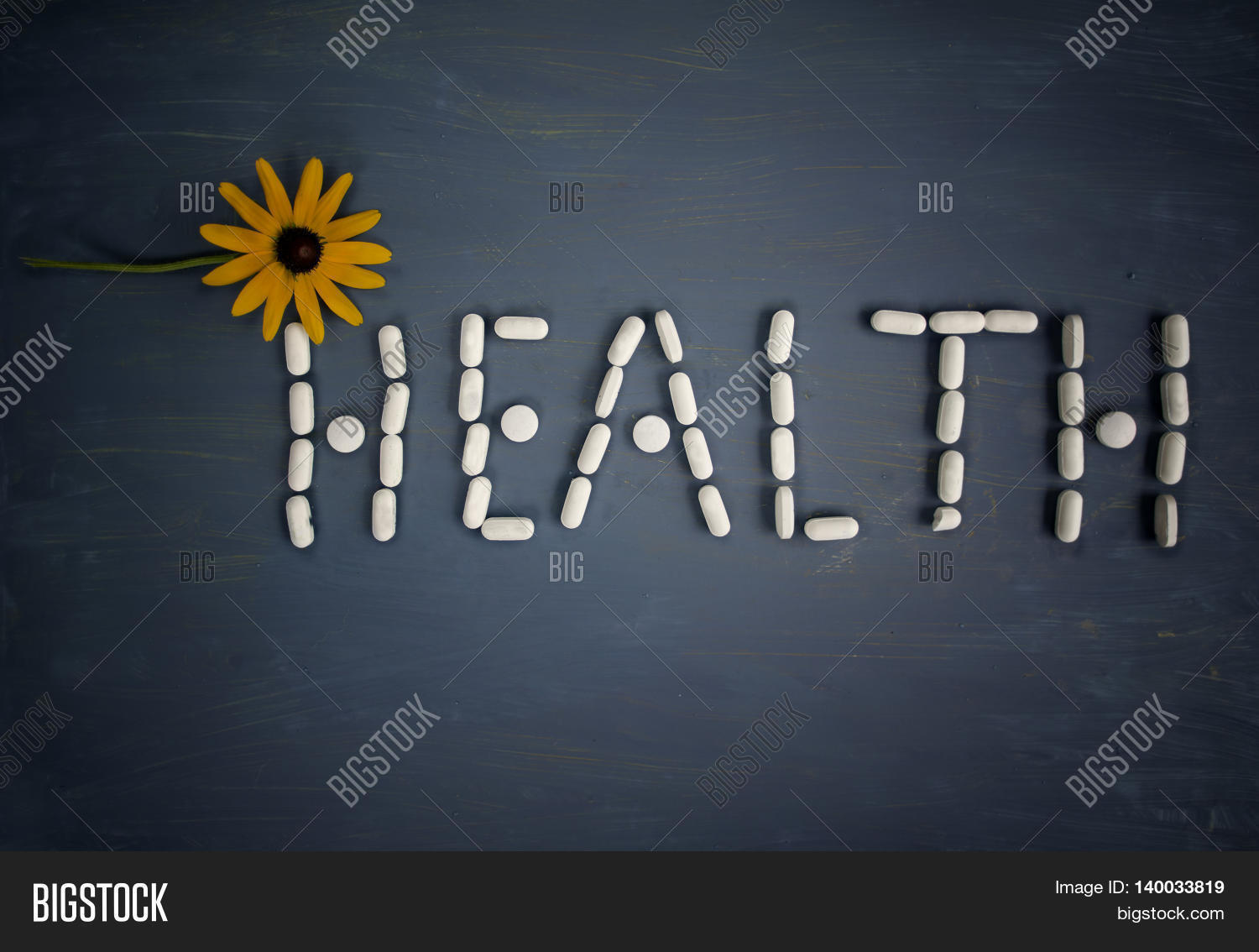 Word Health Written Image & Photo (Free Trial) Bigstock