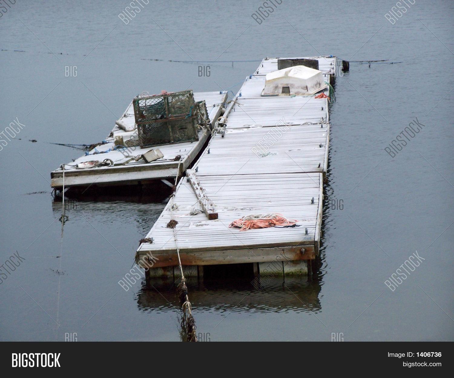 Lobster Boat Dock Image & Photo (Free Trial) Bigstock