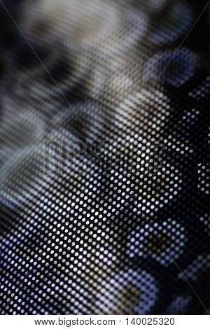 circle pattern close-up photograph for background. Geometric shapes.Stylish texture with structure from circles.