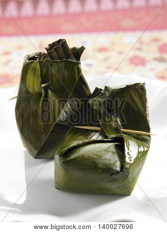 Indonesia traditional pastry kueh bugis