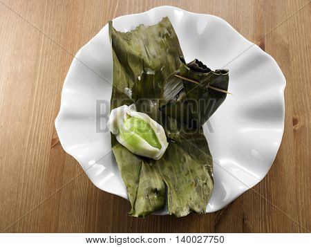 Indonesia traditional pastry kueh bugis